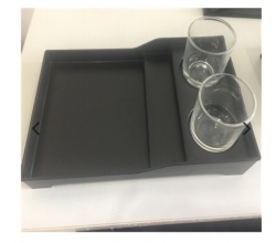 Khay đựng ly khách sạn